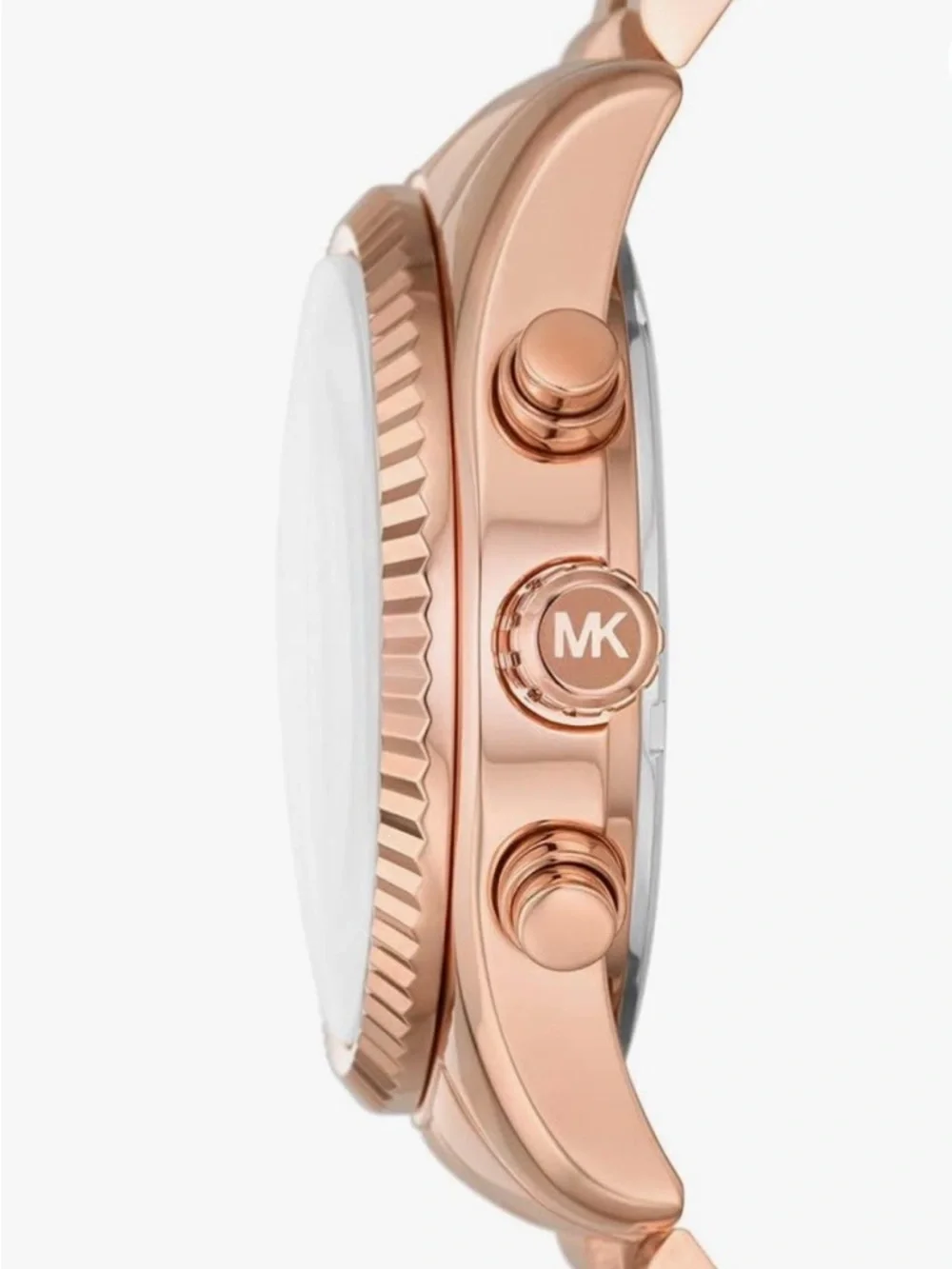 Michael Kors Lexington Chronograph Rose GoldTone Stainless Steel Bracelet Watch - Picture 8 of 13